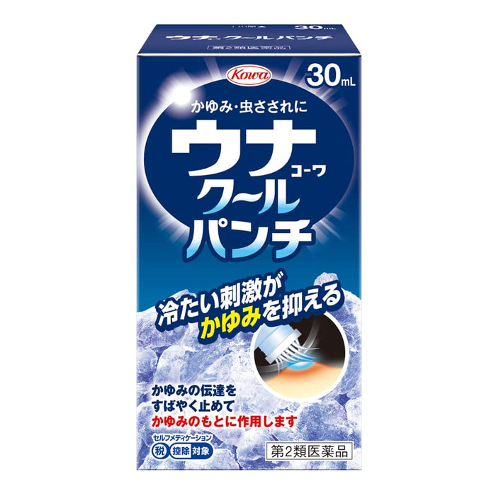 Unakowa Cool Punch 30Ml 2Nd-Class Otc Drug | Self-Medication Tax System | Japan