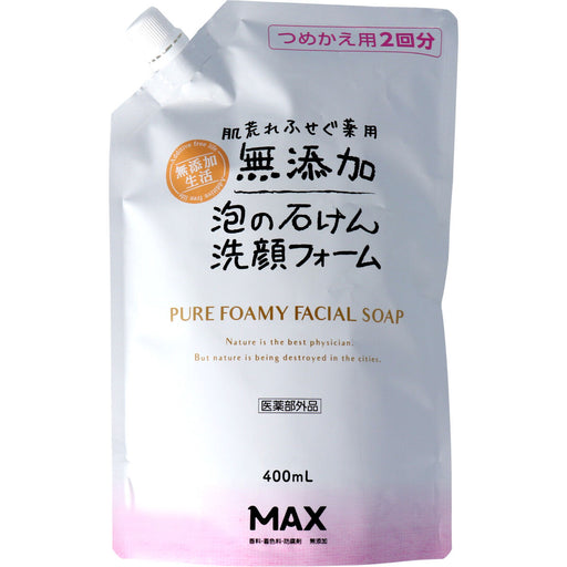 400ml Refill Soap Cleansing Foam Filling Of Medicinal Additive-Free Foam To Prevent Max Rough Skin Japan With Love