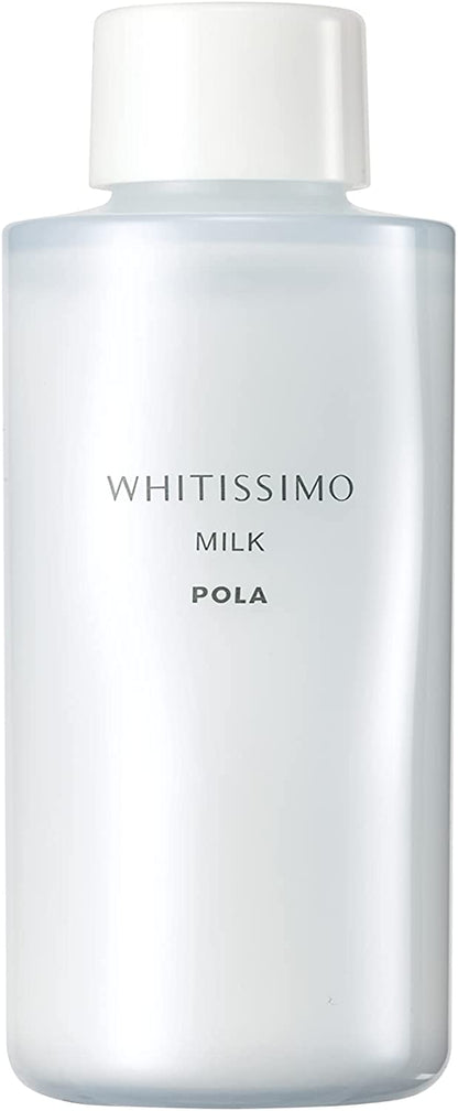 Pola Whitissimo Milk Reduces Melanin & Dark Spots 80ml - Whitening Emulsion From Japan