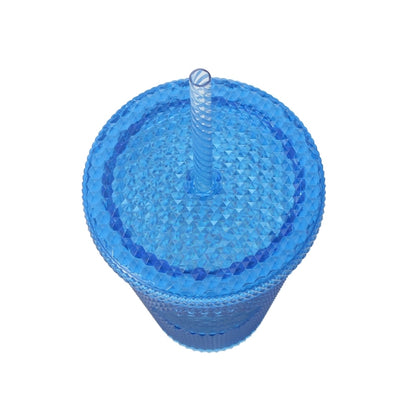 Starbucks Logo Cold Cup Tumbler Bumpy Blue 473ml