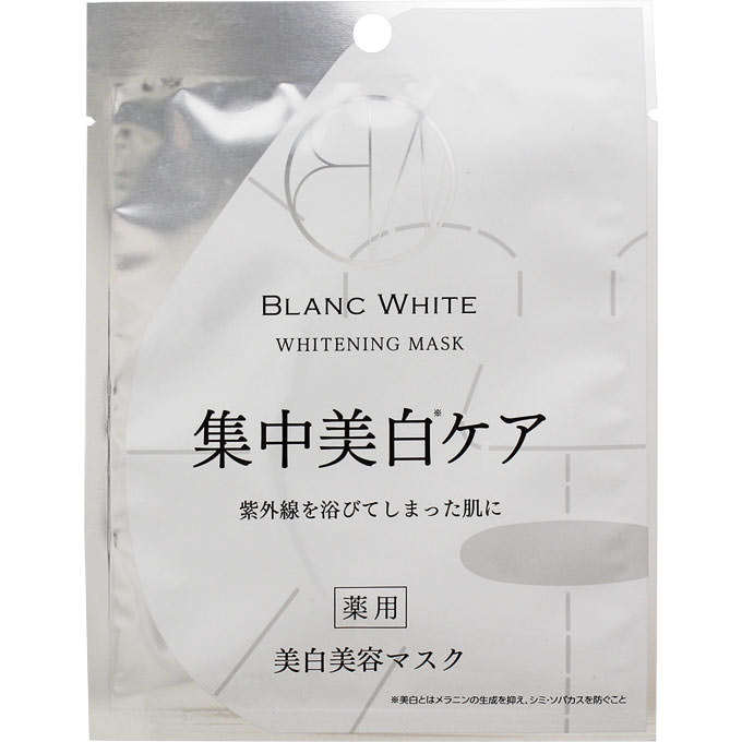 Matsumotokiyoshi Blanc White Whitening Mask 21ml x 1 Sheet - Japanese Facial Mask