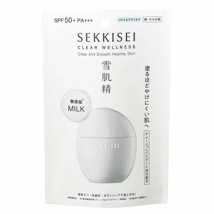 Sekkisei clear Wellness UV Defense milk mild SPF50 + · PA +++