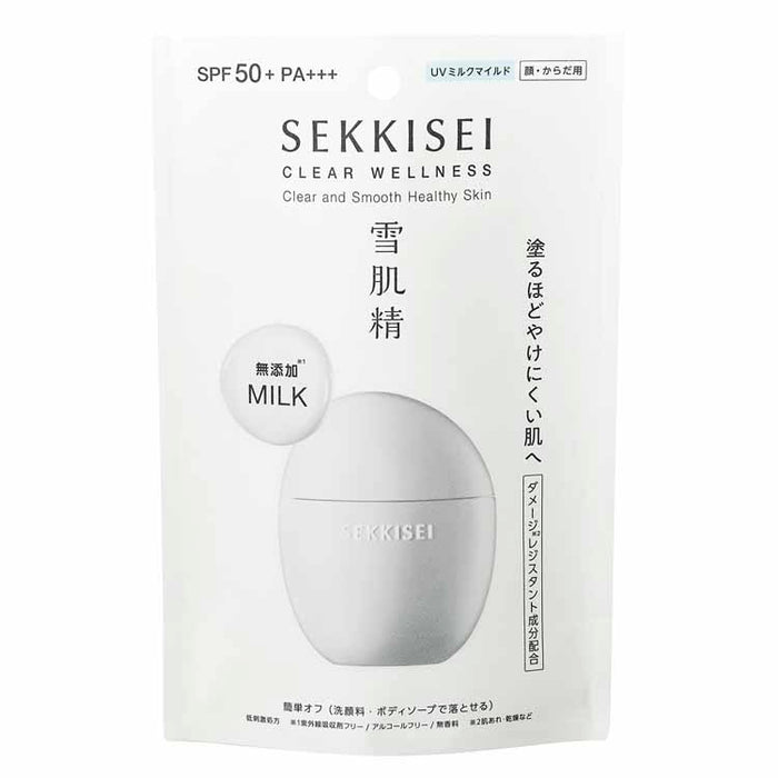 Sekkisei clear Wellness UV Defense milk suave SPF50 + · PA +++
