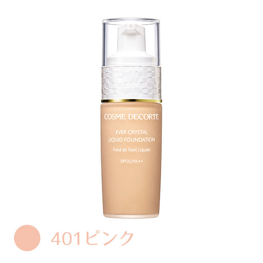 Cosme Decorte Ever Crystal Liquid Foundation 401 Japan With Love
