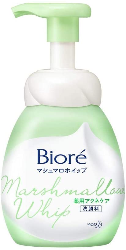 award#1 Kao Biore Acnes Medicated Marshmallow Whip Face Wash Foam Cleanser 150ml Japan With Love