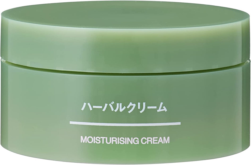 Muji Herbal Moisturizing Cream Fragrance-Free, Coloring-Free 45g - Japanese Facial Cream