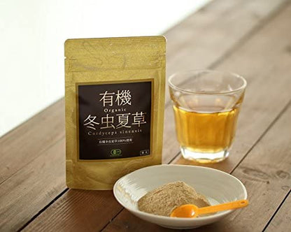 Organic Cordyceps Sinensis Granule Powder 50g - Improve Overall Health