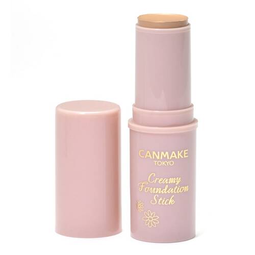 Canmake Creamy Foundation Stick 02 Natural Beige Japan With Love