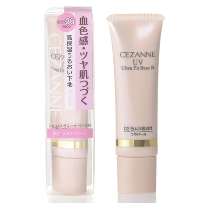 Cezanne UV Ultra Fit Base N 02 Light Peach