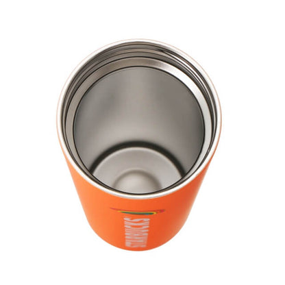 Starbucks Handle Lid Stainless Bottle Neon Orange 591ml - Starbucks Bottles In Japan