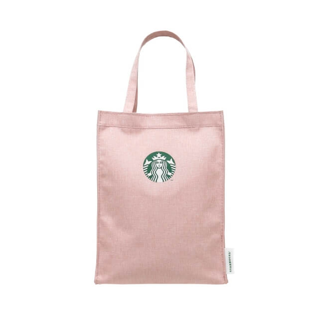 [Online Store Only]Starbucks Recycled Polyester Shopper Bag Pink S - Japanese Starbucks