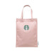 [Online Store Only]Starbucks Recycled Polyester Shopper Bag Pink S - Japanese Starbucks