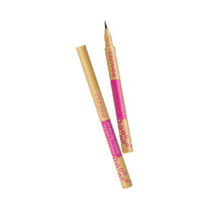 Cezanne - Drawing Double Eyelid Liquid Eyeliner (10 Shadown Brown Eye) - 0.5ml