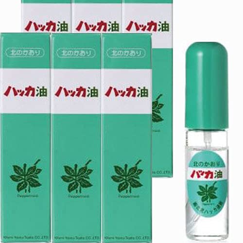 Kitami Mint Peppermint Oil Spray 10Ml 6-Pack - Japan - 4985146000557-6