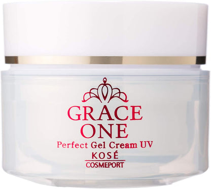 Kose Grace One Perfect Facial Gel Cream Uv 100g - Japanese UV Protection Gel