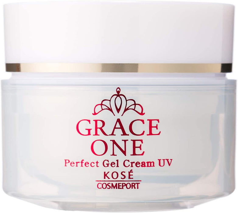 Kose Grace One Perfect Facial Gel Cream Uv 100g - Japanese UV Protection Gel