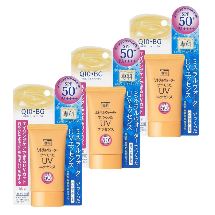 Senka Mineral Water UV Essence Sunscreen SPF 50+ PA++++ 50 g