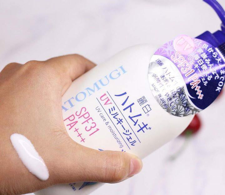 Hatomugi UV Milky Gel White 250ml