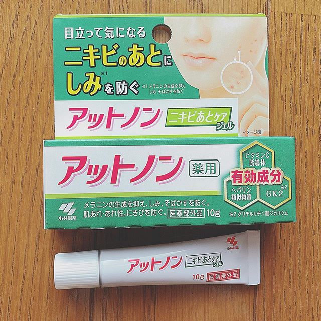 Kobayashi Atnon Gel For Acne Aftercare：斑点和黑色素预防 10g - 痤疮皮肤专用产品