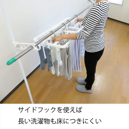 Towa Industry Japan Square Hanger W/ Ms Side Hook 60P