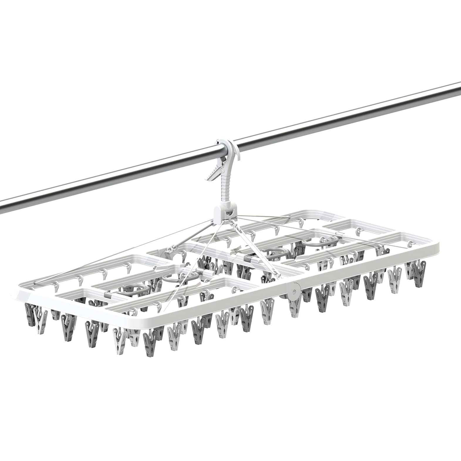 Towa Industry Japan Square Hanger W/ Ms Side Hook 60P