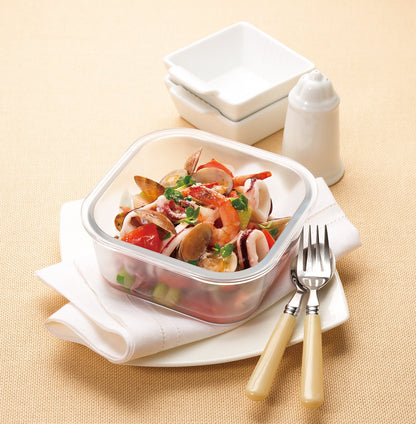 Aderia K-9496 500Ml Square Roaster Non-Stick Ceramic Coated Heat-Resistant Cooker From Japan