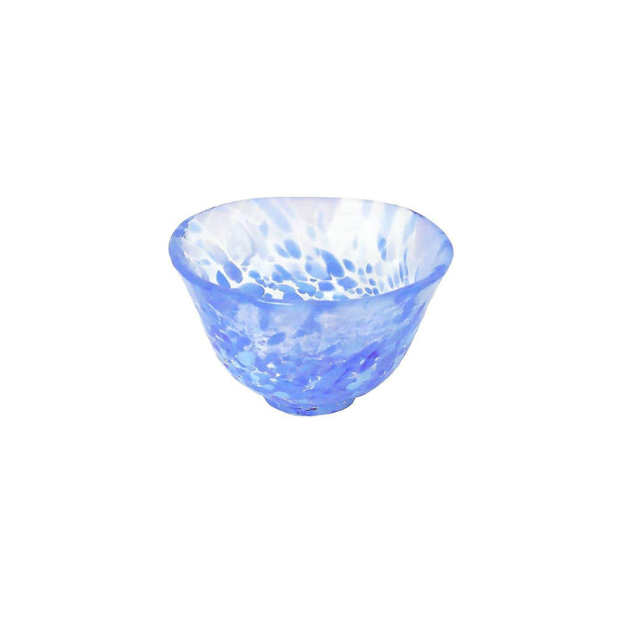 Aderia Japan Tsugaru Vidro Hand-Blown Sake Glass 50Ml Blue