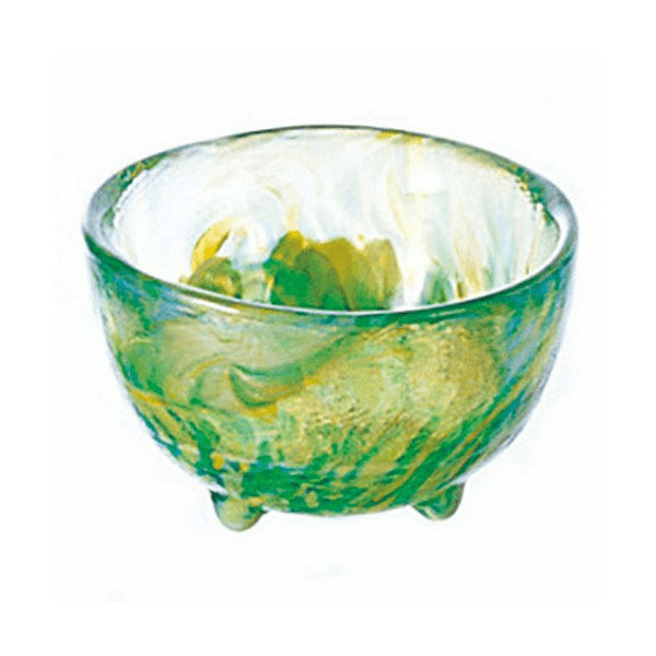 Aderia Japan Tsugaru Vidro Hand-Blown Sake Glass 50Ml Green