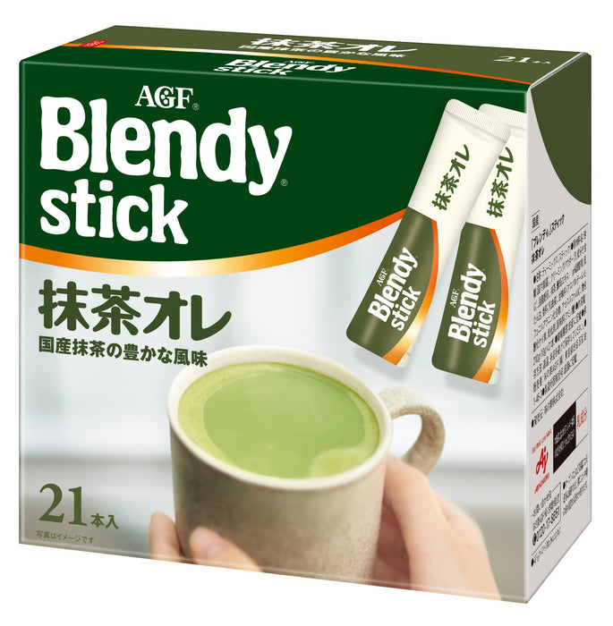 Agf Japan Blendy Stick Matcha Ole 21 Powder
