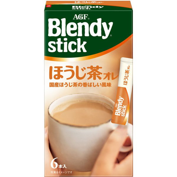 Ajinomoto Agf Blendy Stick Houjicha i 6 Bottles [Instant Coffee] Japan With Love