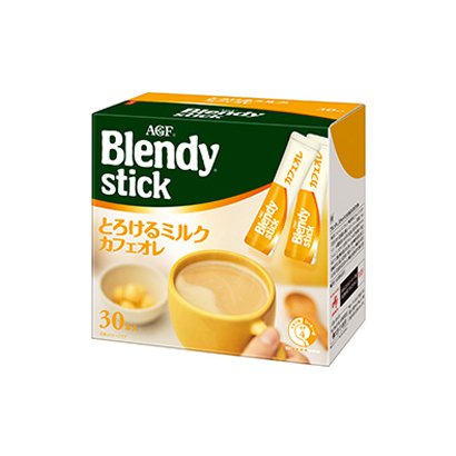 Ajinomoto Agf Blendy Stick Melting Milk Cafe Ole 30 Bottles [Instant Coffee] Japan With Love