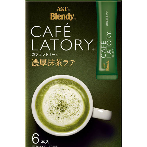 Ajinomoto Agf Cafe Latley Stick 6 Rich Matcha Latte Japan With Love