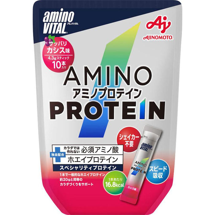 Ajinomoto Amino Vital Amino Protein Cassic Taste 10 Packs - Healthy Japanese Foods And Beverages