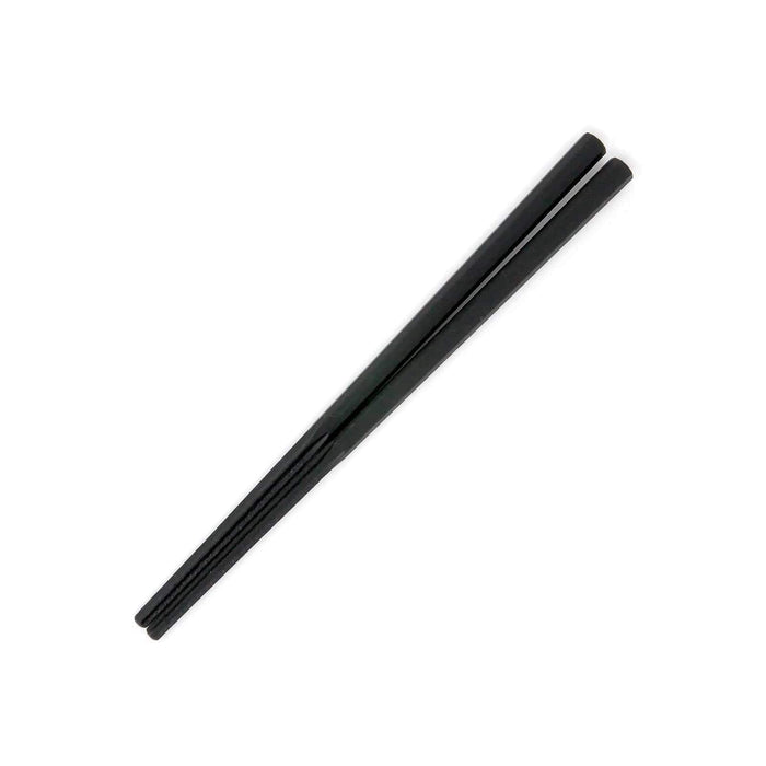 Akebono Japan Decagonal Non-Slip Noodle Chopsticks 22Cm Black