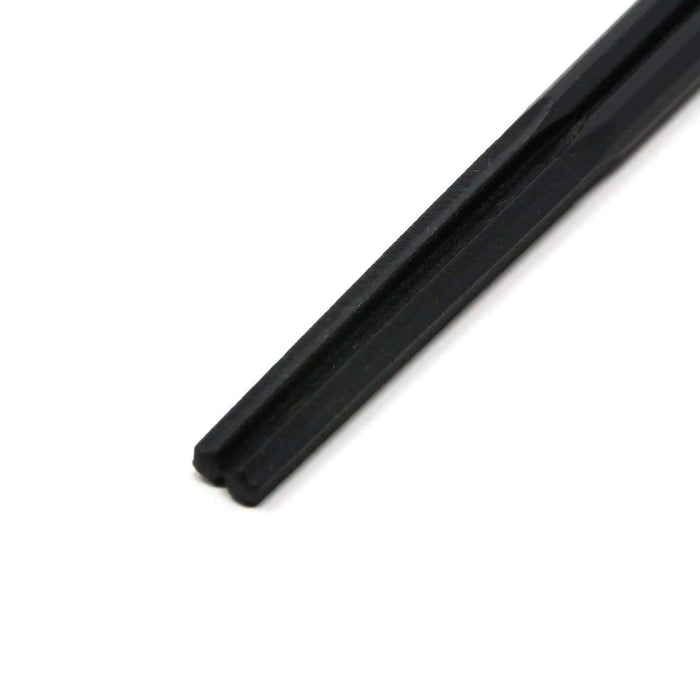 Akebono 24Cm Decagonal Non-Slip Japan Noodle Chopsticks Black