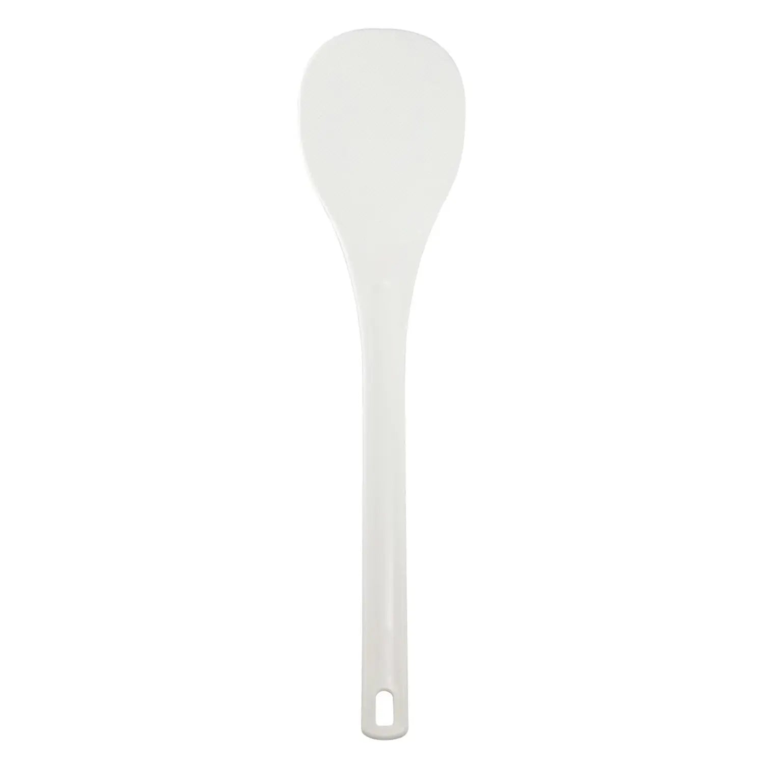 Akebono 45Cm White Polypropylene Rice Spatula - Made In Japan