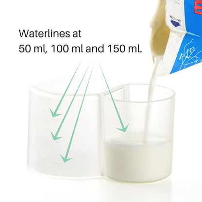 Akebono Snowman Double-Sided Rice Measuring Cup 0.5-Go & 1-Go