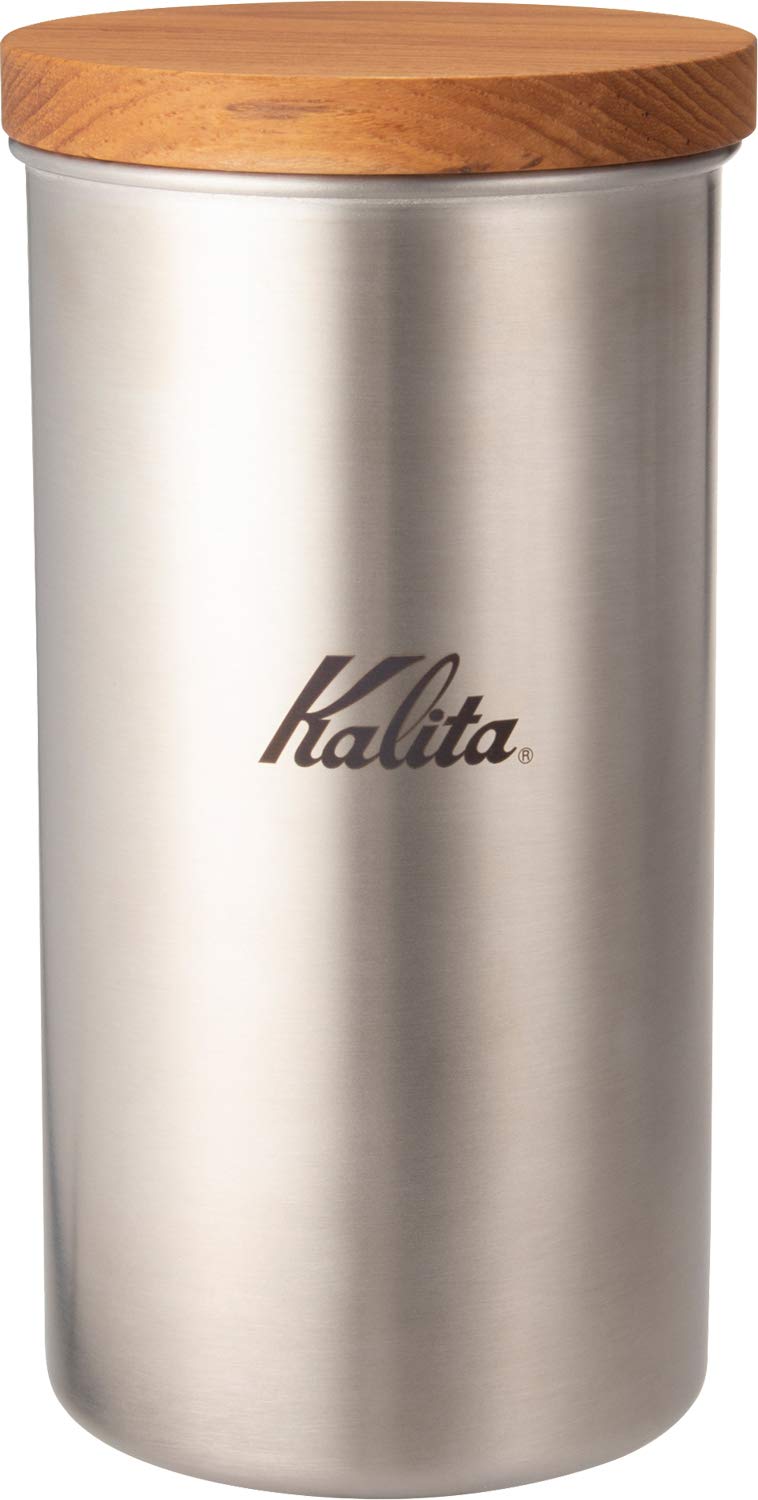 Kalita コーヒーキャニスターステンレススチール 200G 日本 #44284