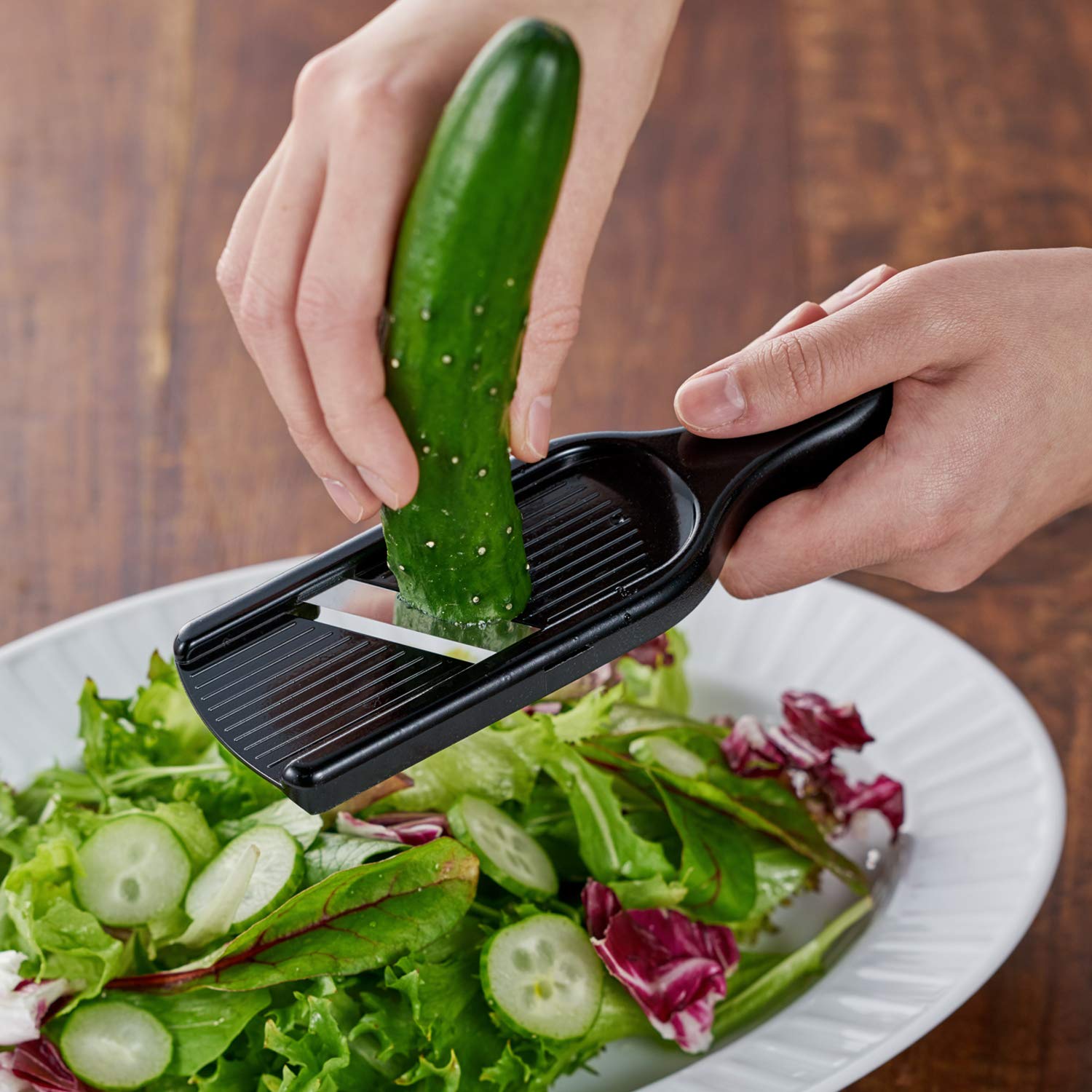 Shimomura Kougyou Antibacterial Mini Slicer Vb-607 Made In Japan - Amazon Exclusive Dishwasher Safe Tsubame Sanjo