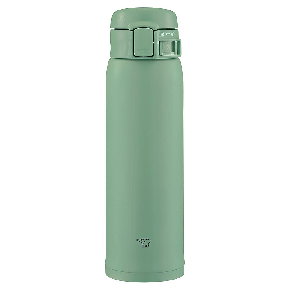 Zojirushi (Zojirushi) Water Bottle Direct Drink [One Touch Open] Stainless Mug 480Ml Khaki Sm-Sta48-Gd
