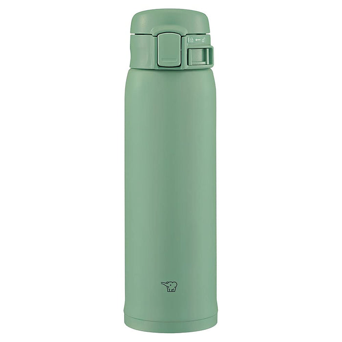 Zojirushi (Zojirushi) Water Bottle Direct Drink [One Touch Open] Stainless Mug 480Ml Khaki Sm-Sta48-Gd