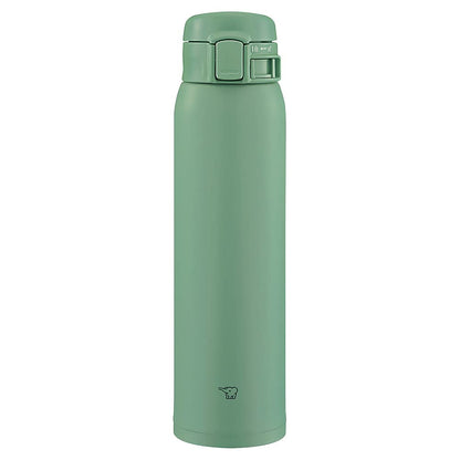 Zojirushi (Zojirushi) Water Bottle Direct Drinking [One-Touch Open] Stainless Mug 600Ml Khaki Sm-Sta60-Gd