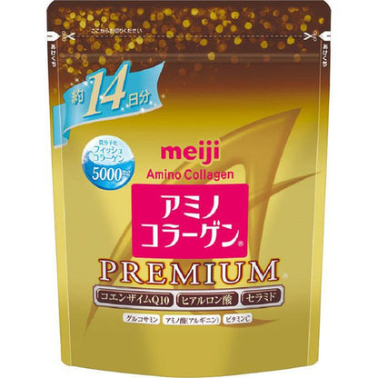Meiji Amino Collagen Premium 14 Days 98g - Japanese Vitamins, Minerals And Beauty Supplements