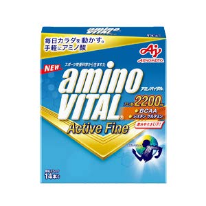 Amino Vital Active Fine Amino Acid 2200Mg Granule Stick 14Pcs Supplement Japan