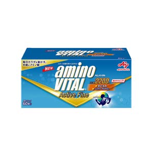 Fine Japan Amino Vital Active Fine Amino Acid 2200Mg Granule Stick 60Pc Supplement