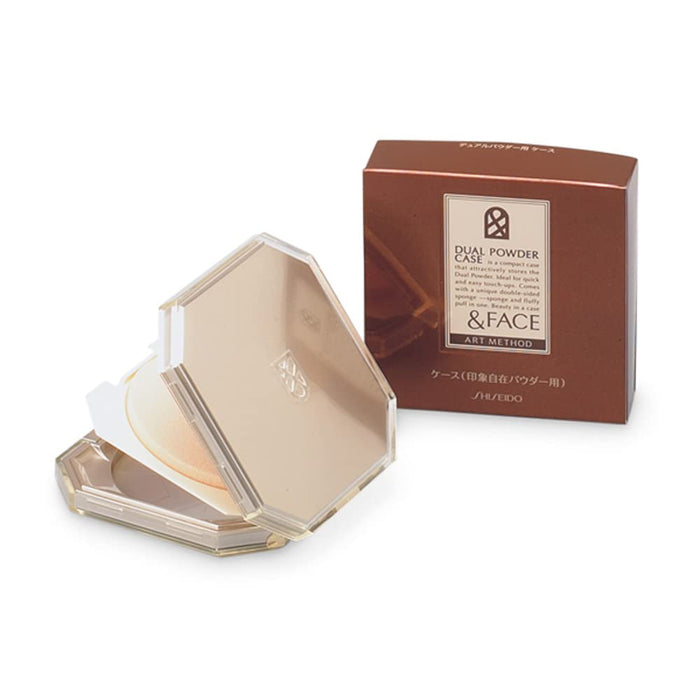 &Face Art Method Dual Powder Case From Japan - 29427