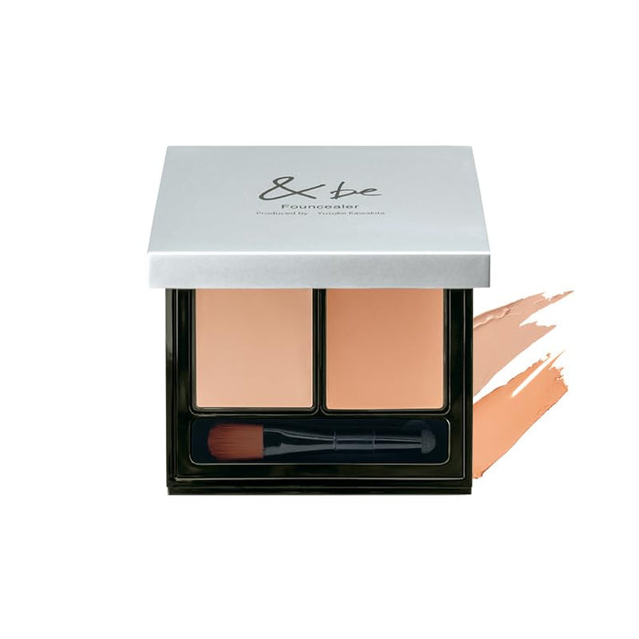 &Be Fan Sealer SPF20 PA++ Concealer Light Pink & Orange 1pc