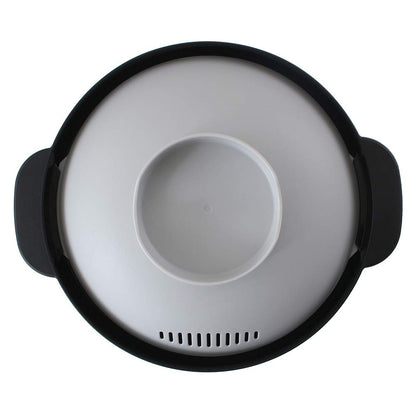 &Ne Rakuchin Microwave Pot Recopo Nim-118-Bk Japan