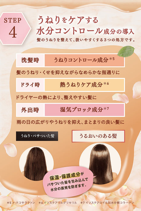 Honey Melty Moist Repair Hair Treatment Refill Japan 350G - Fixes Swells & Habits
