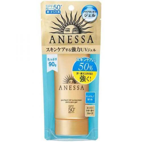 Anessa Perfect Uv Skin Care Gel spf50 Pa 90g Japan With Love